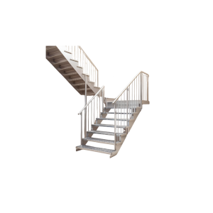 Metal Staircase “Modern Turn”